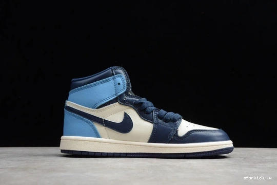 University Obsidian (555088-140) 1 Blue Kid Kids 555088-140 Air Jordan 0814